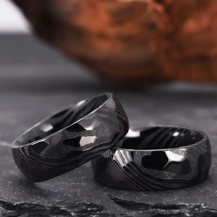 Bagues de fiançailles homme goth anillos hombre accessoires bijoux bague rétro pareja