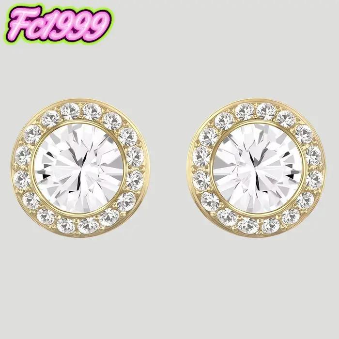 Ensemble de bijoux ronds en or S925