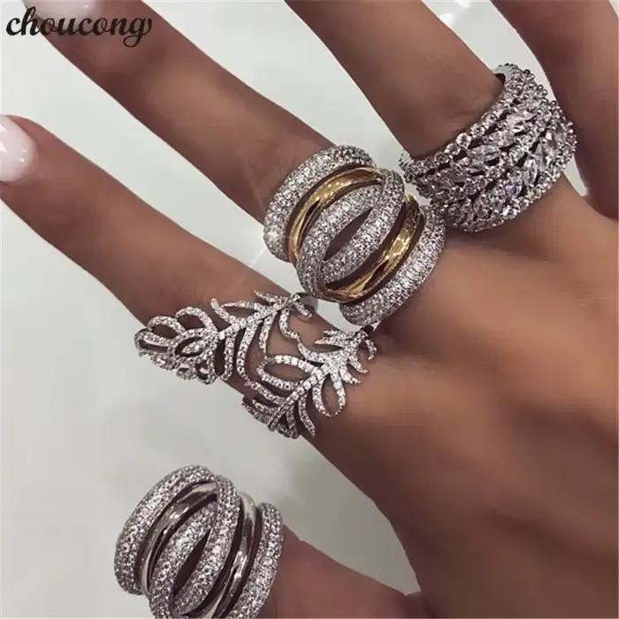 Grande bague faite à la main en or blanc