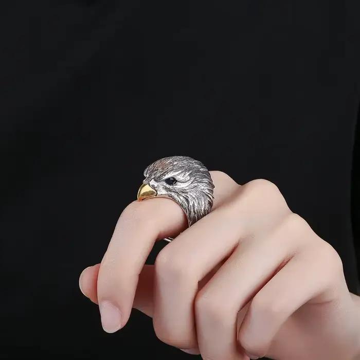 Buyee-Bague Ouverte en Argent Sterling 925 pour Homme et Femme