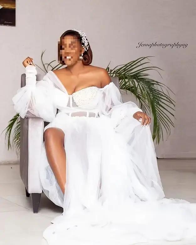 Robes de mariée perlées pour mariage