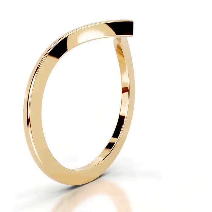 WUIHA Bague de mariage et de fiançailles en argent sterling 925 plaqué or