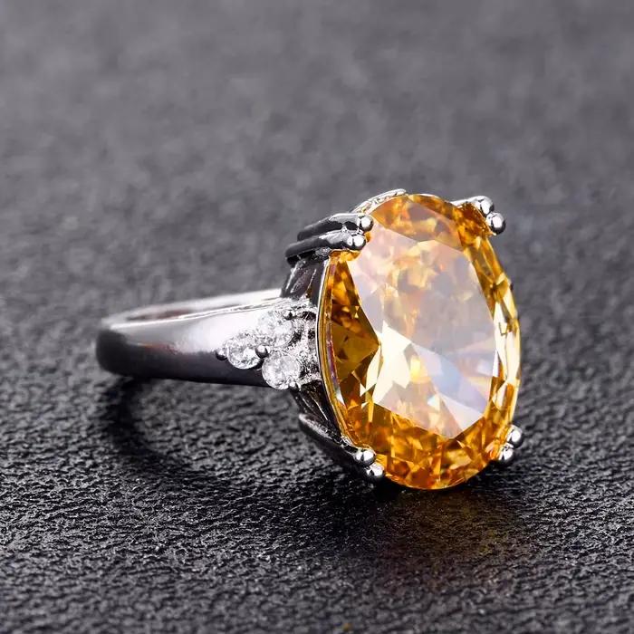 Bagues en argent 925 avec pierres précieuses pour femmes, bijoux de haute qualité, pour fête d'anniversaire de mariage, cadeau de noël, vente en gros