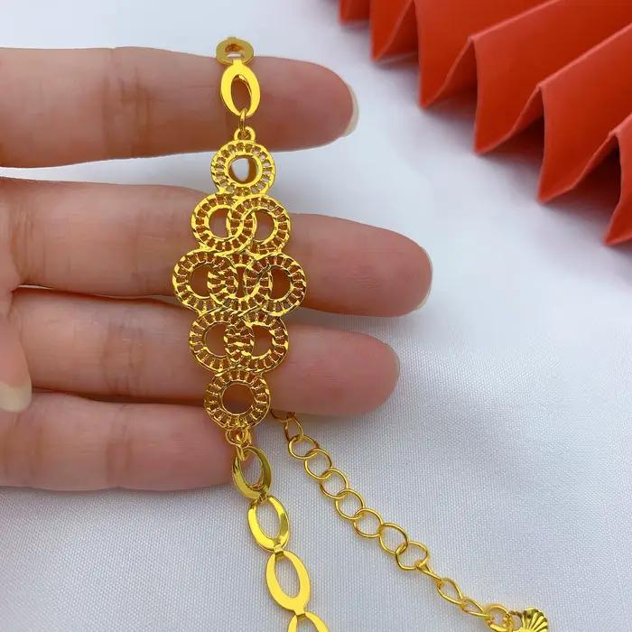 Parure de bijoux de mariage nigériens de Dubaï