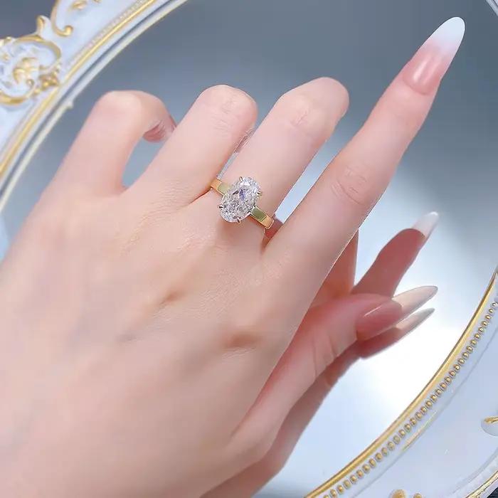 Bague vintage en argent sterling 925 saphir de laboratoire à haute teneur en carbone alliance de mariage pour femmes et hommes occasions spéciales mariage
