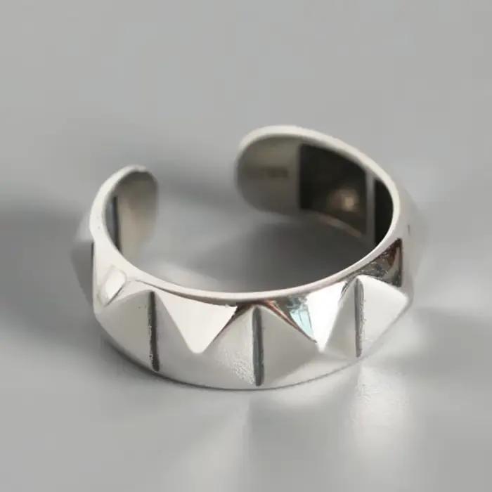 Bague en losange brillant en argent sterling pour femmes occasions spéciales mariage anniversaire fiançailles cadeau surprise