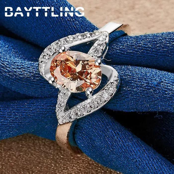 Bague en argent regardé 925 pour femme
