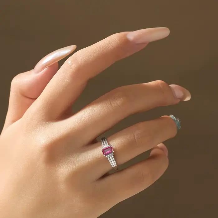 ATTAGEMS – bagues en rubis pour femmes