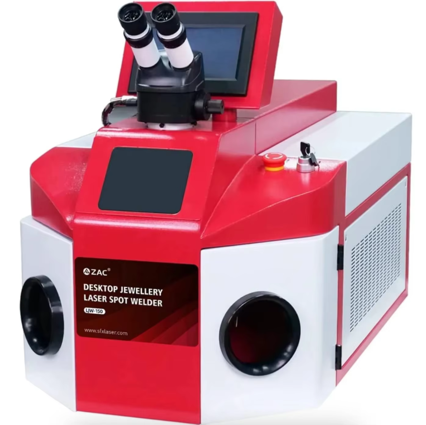 Machine de soudage laser de bureau portable automatique pour bijoux, CCD 220V, haute productivité, m