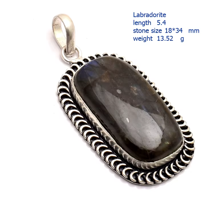 Pendentif en jaspe véritable pour femmes, bijoux gfit