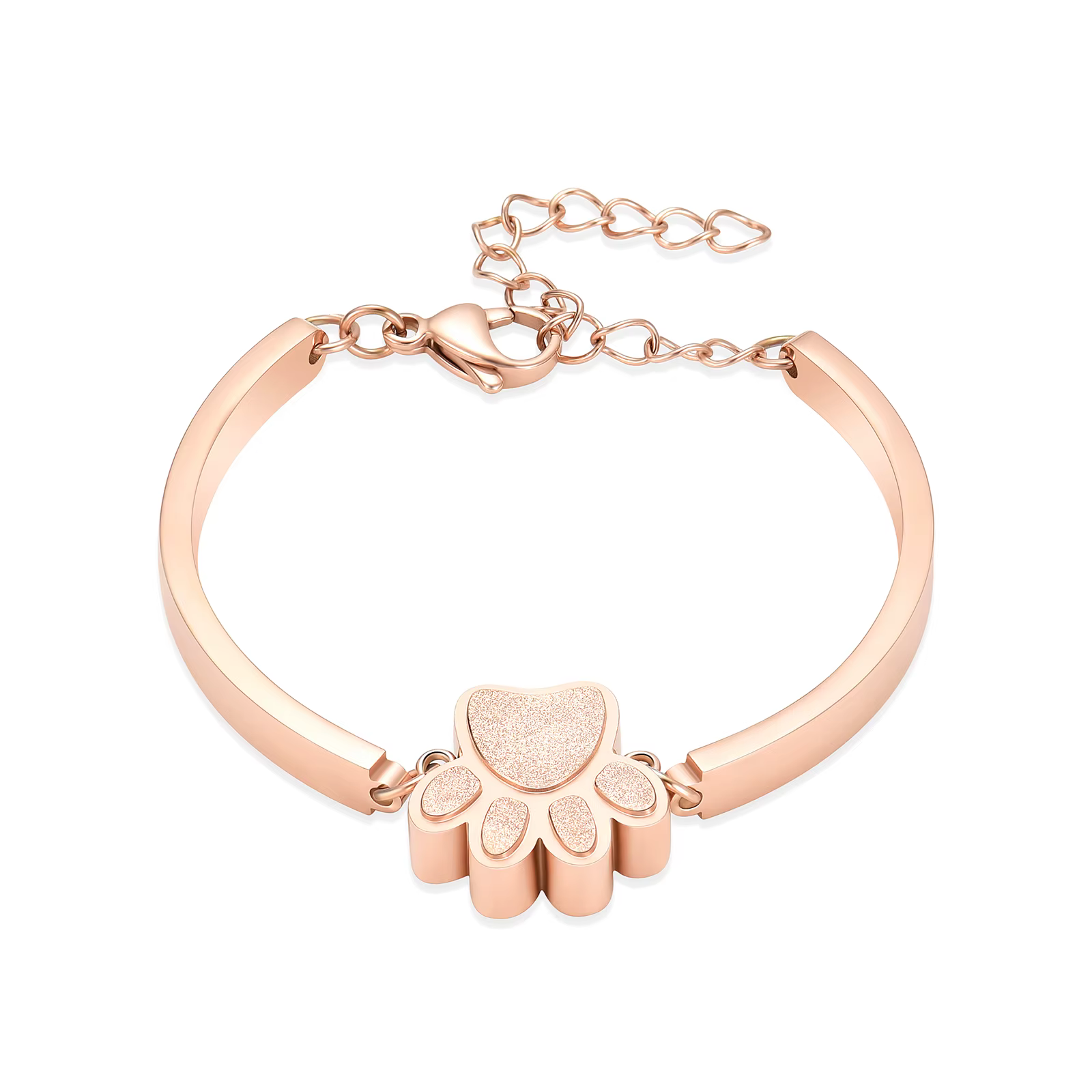 Bracelet de bijoux de crémation pour animaux de compagnie pour cendres-Bracelet d'urne d'impression 
