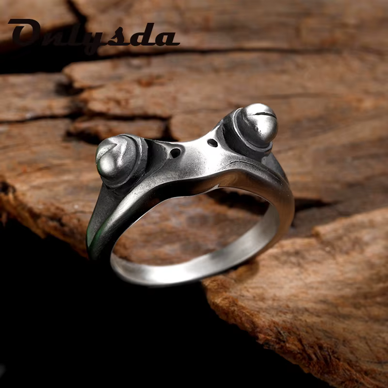 Bague en argent unisexe pour femme, design artistique rétro, redimensionnable, anneau de déclaration