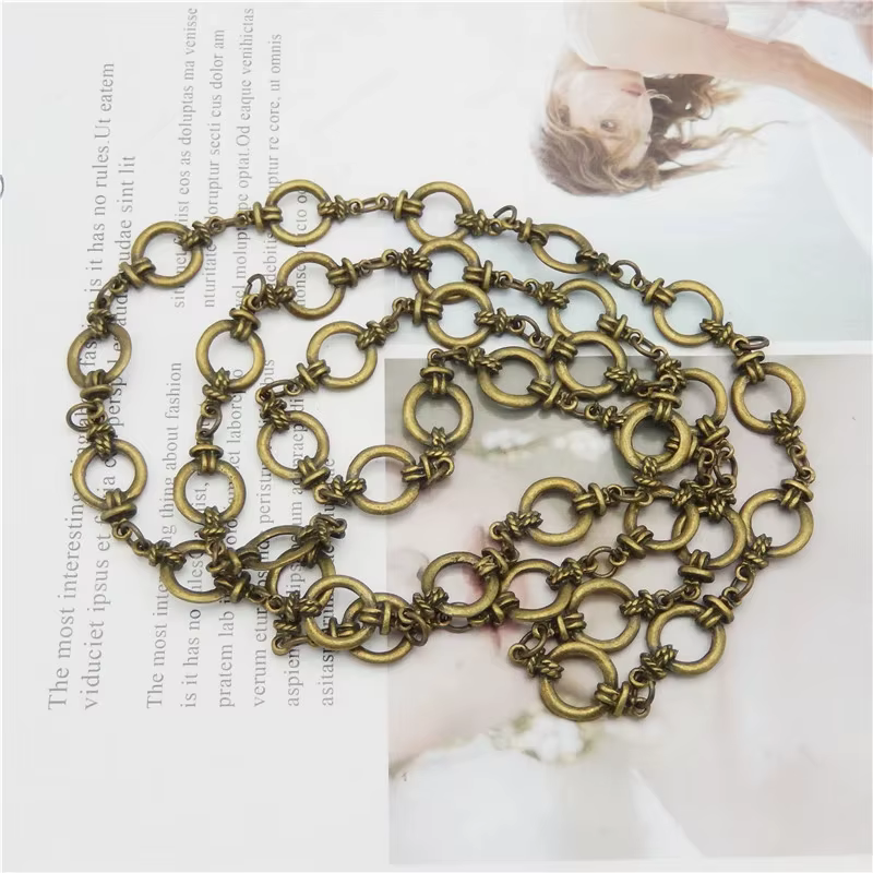 Bracelet en argent antique bohème pour femme, bijoux de bricolage vintage, sac à main JONecklace, 1 
