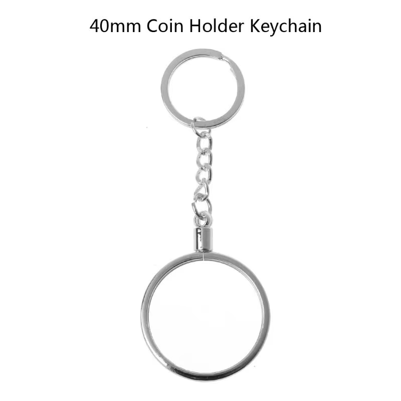 Porte-clés commémoratif 40mm/1.57 ", médaillon ou puce de Collection, pendentif de pièce Souvenir, b