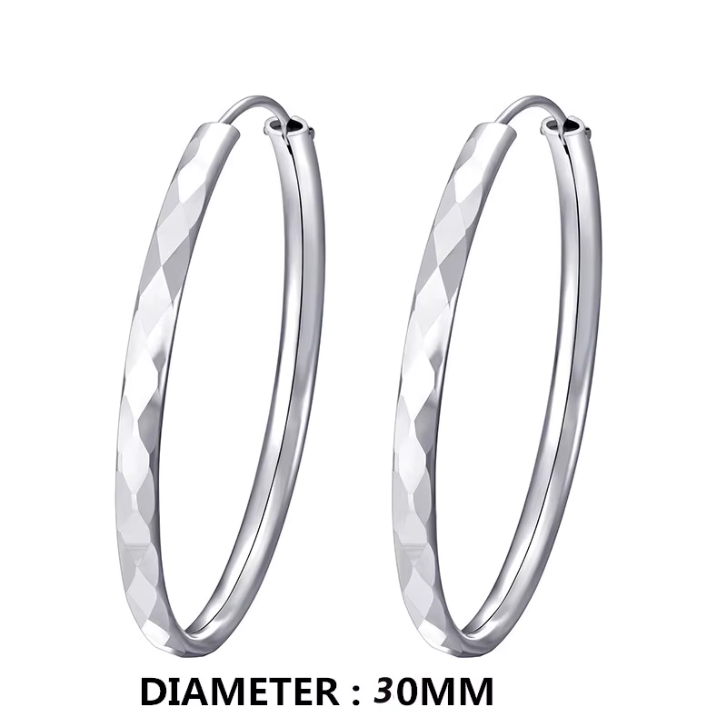 Somilia-boucles d'oreilles rondes en or Rose pour femmes, nouvelle Collection 100% en argent Sterlin