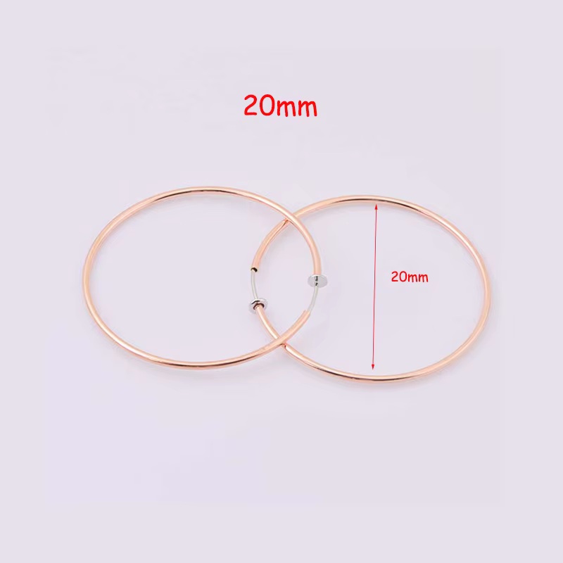 Boucles d'Oreilles Punk Pied-de-Poule pour Femme, Bijoux de 2/4/6cm de Diamètre