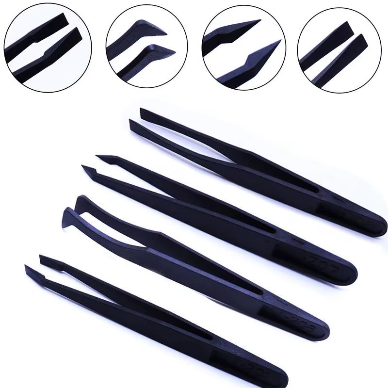 4-8 pièces/ensemble d'outils de bijoux en résine époxy, ensemble de pinces en plastique, Kits de bri