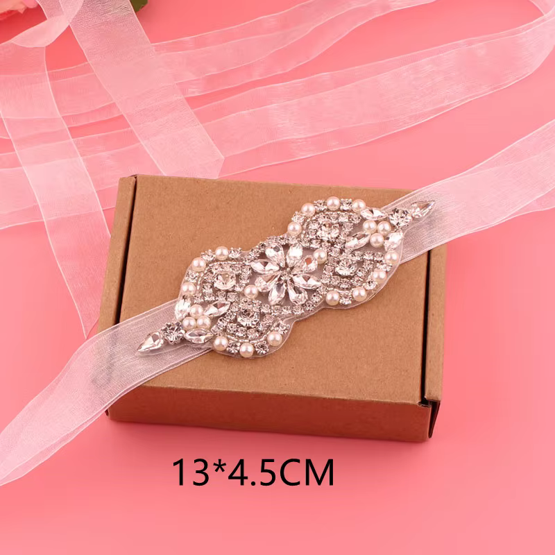 Ceinture pour femmes, ceinture en cristal, accessoires pour robe de mariée, ceinture de mariée en di