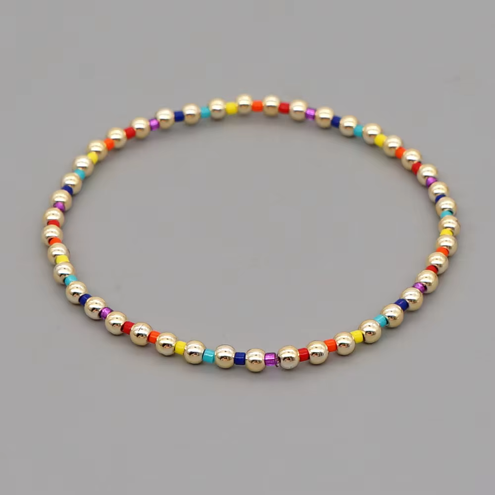 Go2Boho – Bracelets arc-en-ciel Miyuki, perles de haute qualité, cadeau pour petite amie, bohème 202