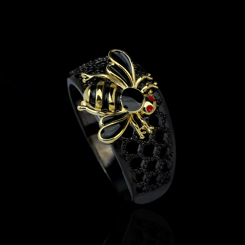 Bague créative en argent 925 faite à la main pour femme, émail dégoulinant d'huile, couleur équation