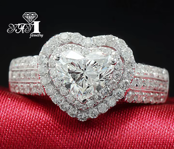 YaYI mode femmes bijoux rose pierre précieuse Zircon CZ couleur argent fiançailles mariage femme ann