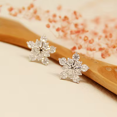 Boucles d'oreilles de luxe en Zircon transparent pour femmes, bijoux de mariage, nouveau Design, élé