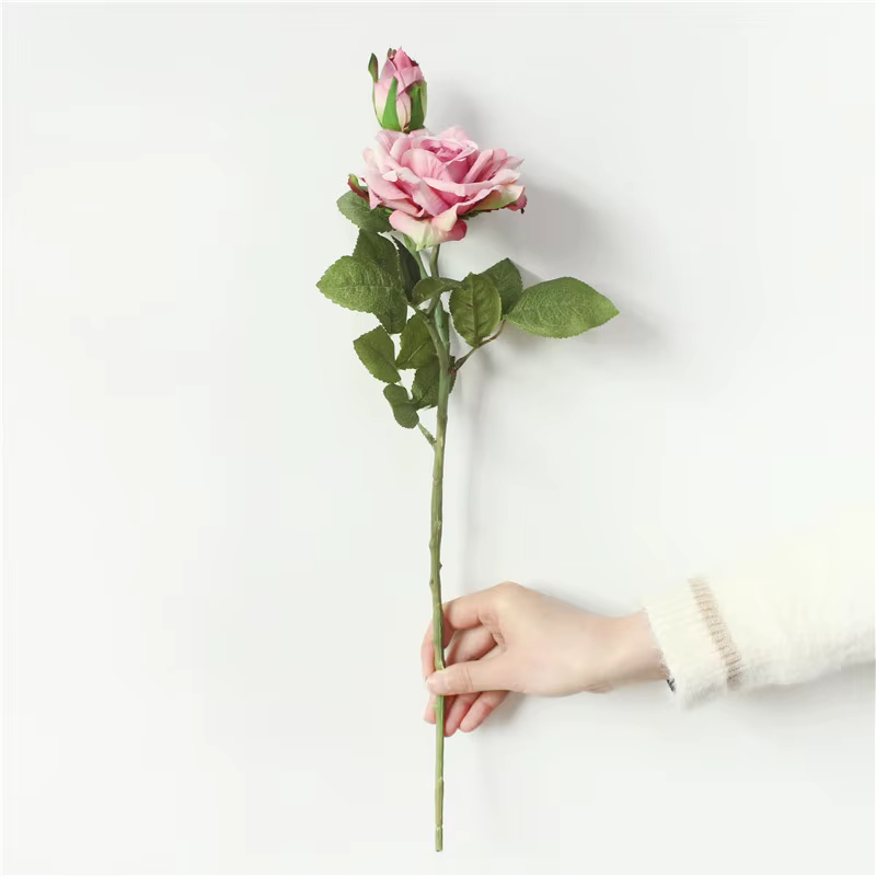 Décoration de mariage, fleurs artificielles de haute qualité, roses réalistes au toucher, fleurs en 
