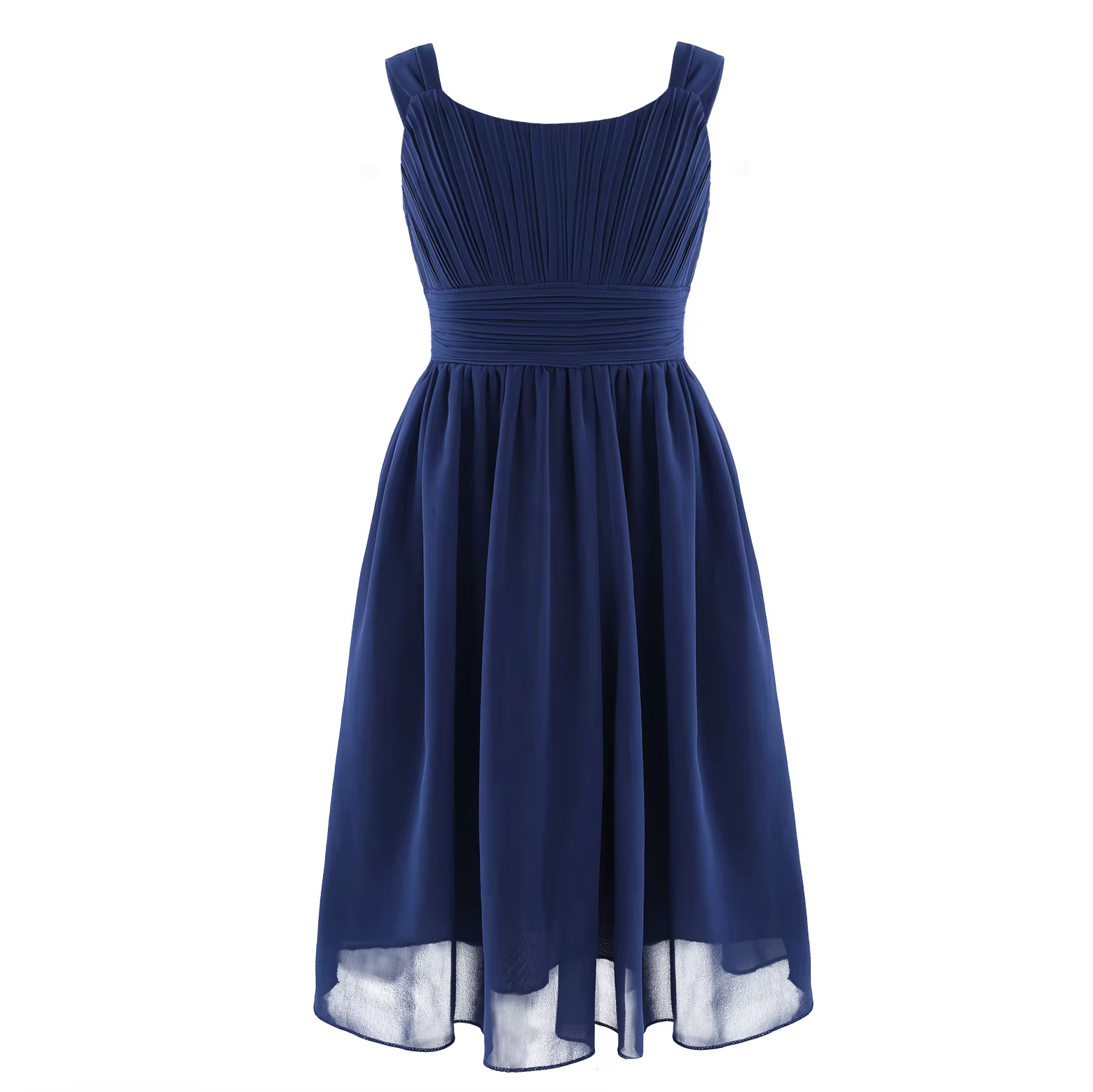 Robe d'été à fleurs pour filles, tenue de mariage, d'anniversaire, en mousseline de soie, sans manch