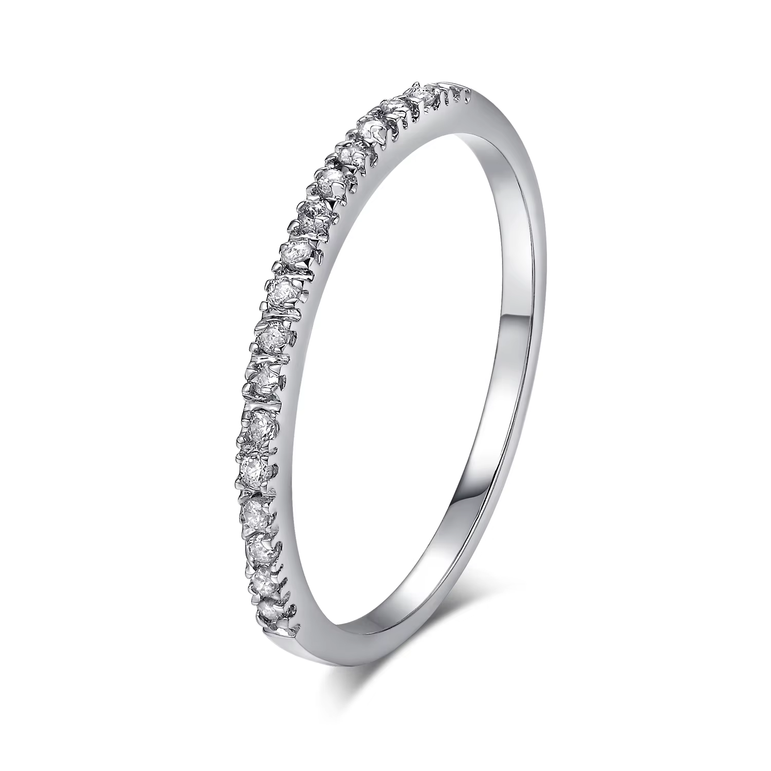 Bagues en Zircon Micro pavé pour femmes, petits anneaux délicats, tendance, Chic, cristal, rencontre