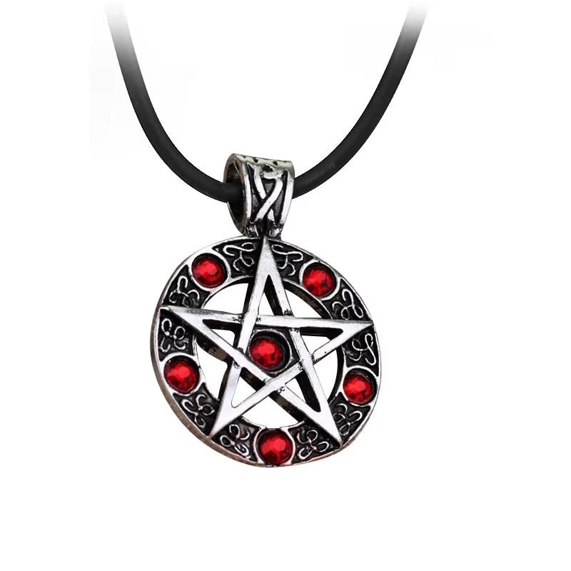 Surnaturel Dean cuir corde cuivre pendentif chaîne collier pour femmes hommes Winchester Jensen Ackl