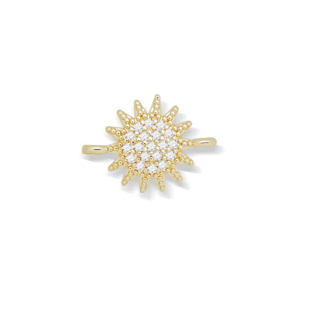 Zunderes-Pendentif à breloque plaqué or pour collier et bracelet, bijoux de bricolage, cadeau de sym