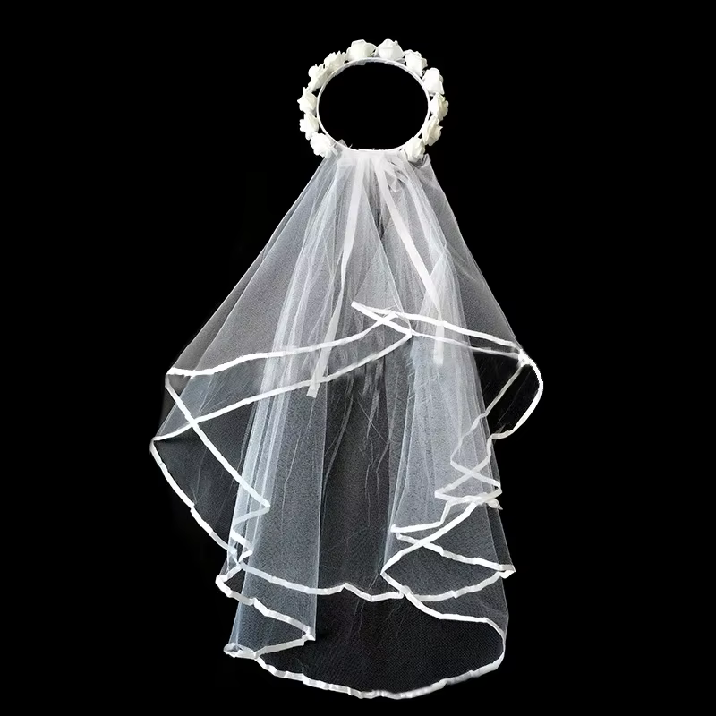 Équipe de mariée femmes fleur bandeau couronne couronne florale guirlande de mariage Festivals de ma