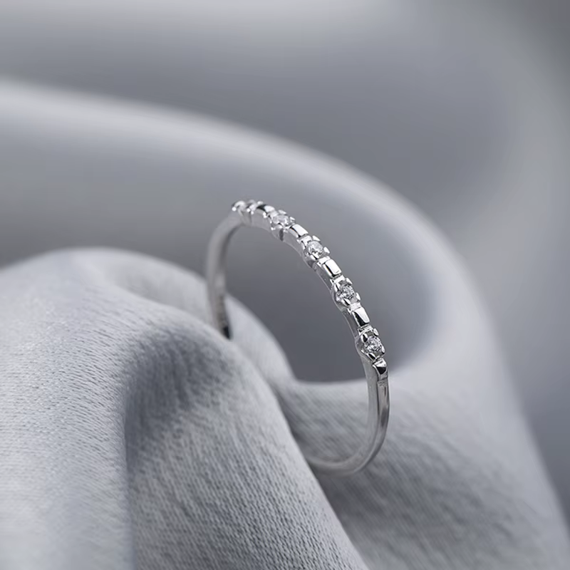 Bague Ouverte en Argent Sterling 925 pour Femme, Bijou Brcorporelle, Empilable, Multifonction, Index