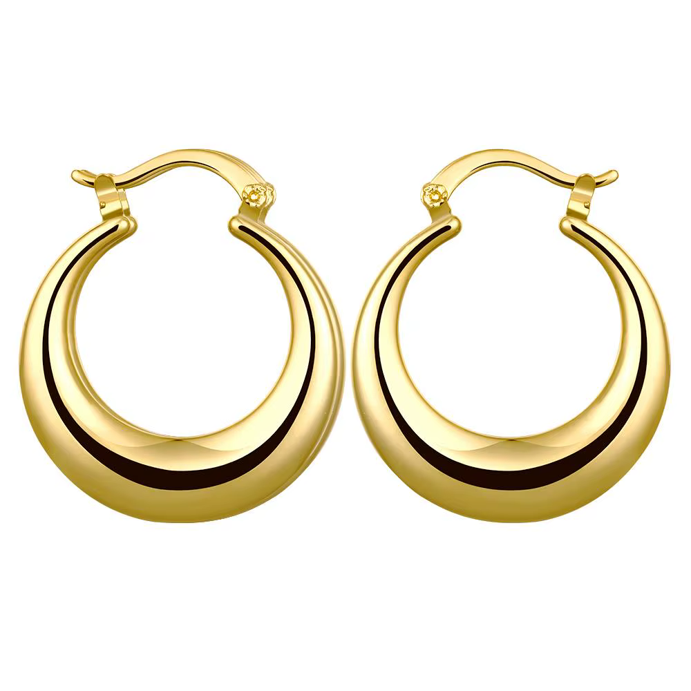 Boucles d'oreilles couleur or Rose pour femmes, bijoux plaqués argent, tendance, vente en gros, 3 co