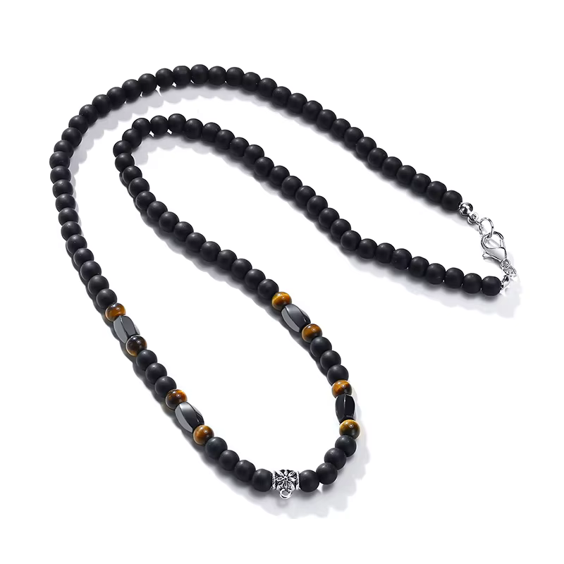 Colliers de perles BOHO pour hommes collier ethnique collier MALA collier TRIBAL collier surfeur bij