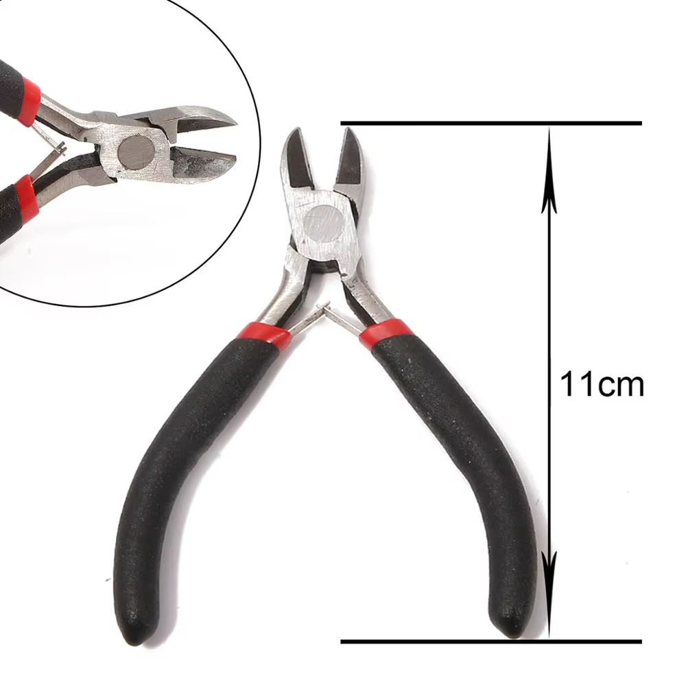 Outils à main multifonctionnels, pince à bijoux avec extrémité à nez rond, outil de fil de coupe pou