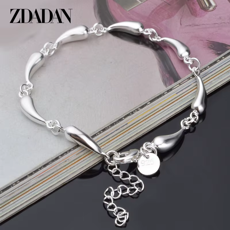 ZDADAN – Bracelet en argent 925 pour femmes, bijoux à la mode, cadeaux de fête