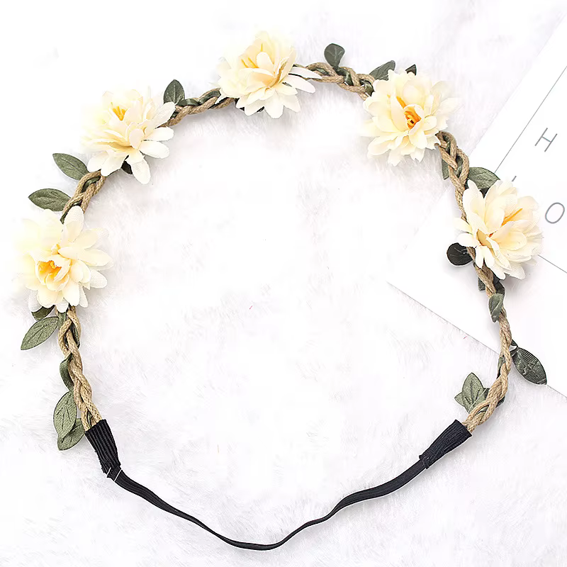 Bandeau de sauna à fleurs Boho pour femmes et filles, vêtements de sauna pour enfants, accessoires p