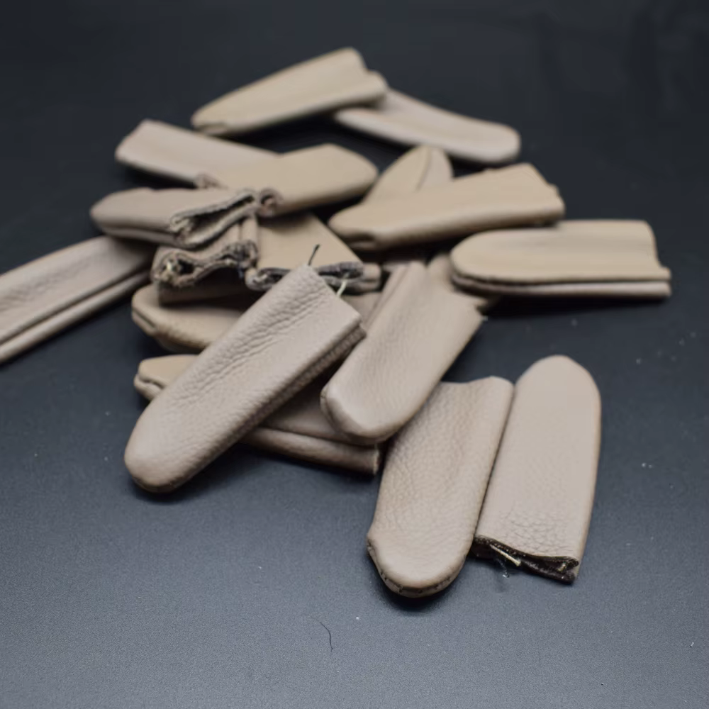 Protège-doigts en cuir pour la protection des bijoux, outil de bricolage, 10 pièces