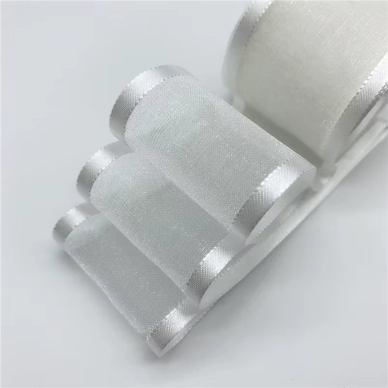 Ruban Organza large de 5Yards 38mm, nœud décoratif de mariage et de noël, artisanat d'emballage fait