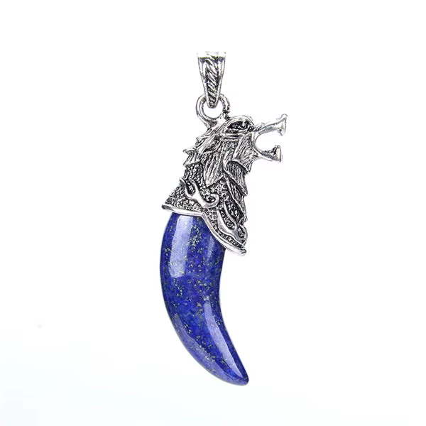 Pendentif en pierre naturelle pour hommes et femmes, pierre naturelle, fluorite, aventurine, cristal