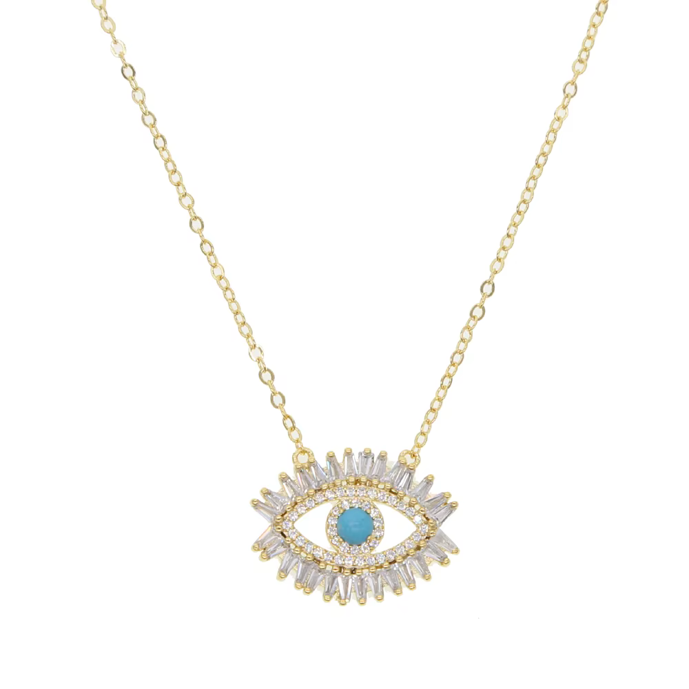 Collier classique tendance pour femmes, nouveau modèle 2026, bijoux porte-bonheur, œil maléfique, gé