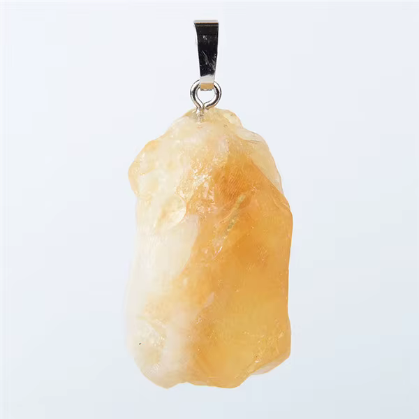 Pendentif à breloque en pierre naturelle pour femmes, améthyste irrégulière Unique, cristal rose bla