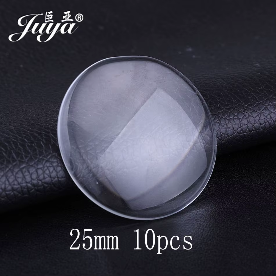 JUYA 10 pièces pendentif Cabochon Base bijoux à bricoler soi-même faisant 25mm taille intérieure pla