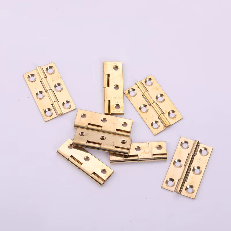 Charnière de meuble en laiton 38mm, 2 pièces/lot, accessoires de travail du bois, connecteur Durable