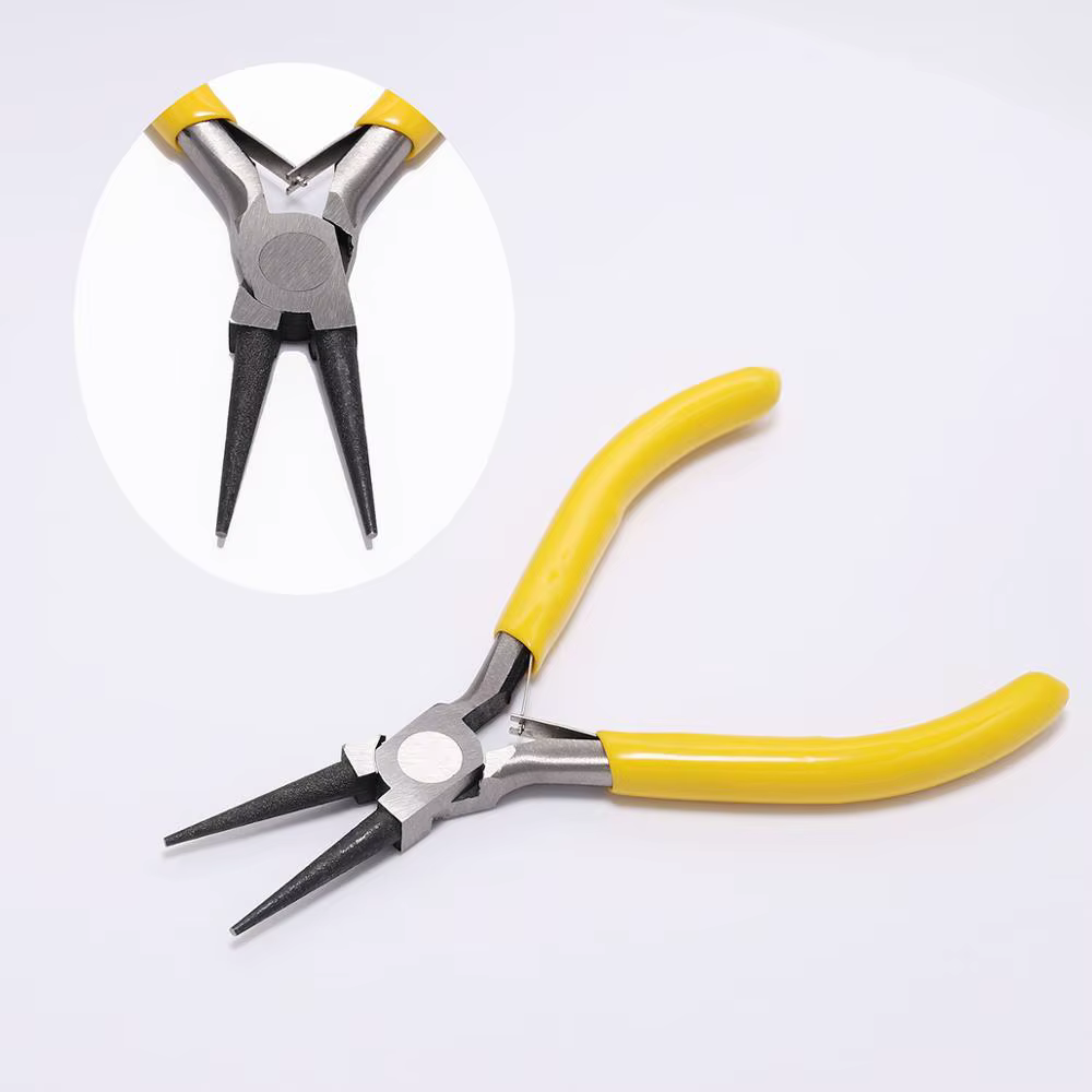 Outils à main multifonctionnels, pince à bijoux, équipement, extrémité à nez rond, pince à fil de co