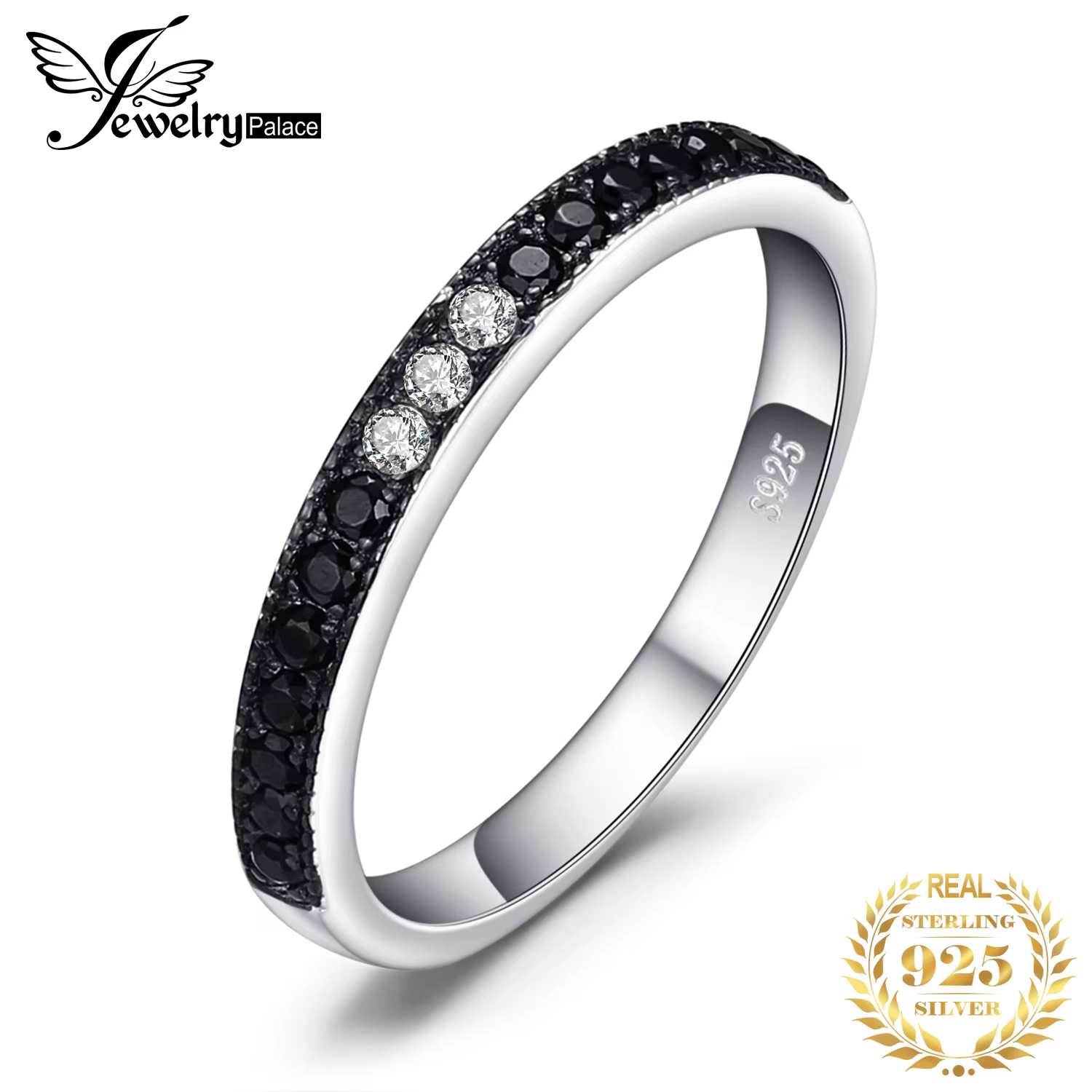 JewelryPalace – bague de fiançailles et de mariage en argent Sterling 925 pour femmes, bijou fin, av