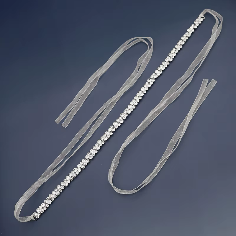 Miallo accessoires de mariage de mariée ceinture en Strass pour les femmes mode robe de bal ceinture