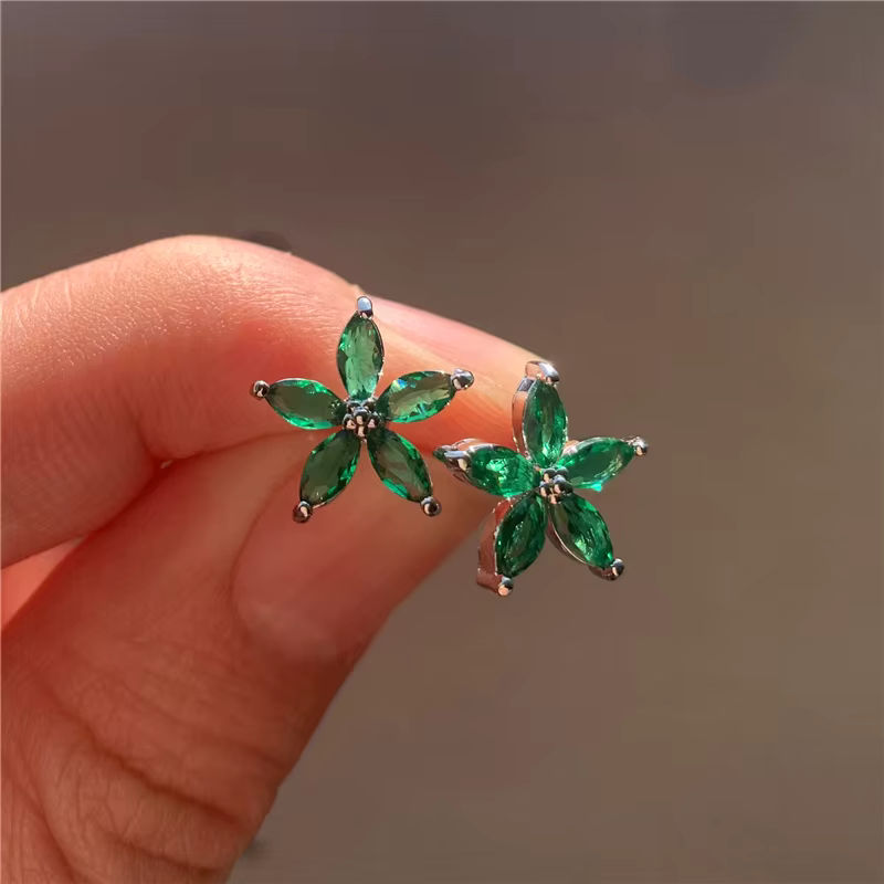 Boucles d'oreilles à tige étoile en argent pour femme, bijoux de mariage, breloque, jolie petite éto
