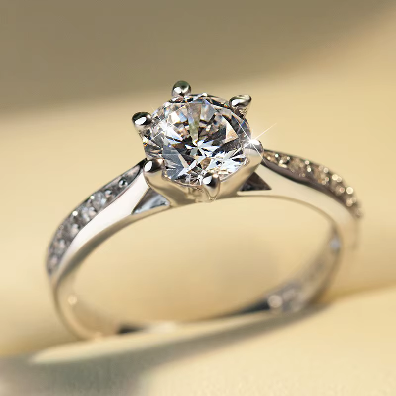 Huitan – bague d'éternité pour femmes, pour mariage, proposition de luxe, bagues de fiançailles, acc